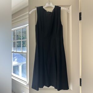 Theory size zoo elegant and simple black dress.